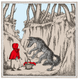 Illustration for article titled How Edward Gorey illustrated three classic fairytales